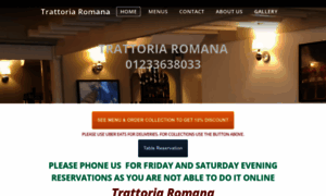 Trattoriaromana.co.uk thumbnail