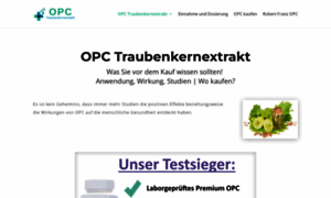 Traubenkernextrakt-opc.com thumbnail