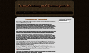 Traumdeutung-traumsymbole.de thumbnail