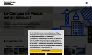 Travaux-campuspessac.fr thumbnail