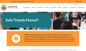 Travel.hawaii.gov thumbnail