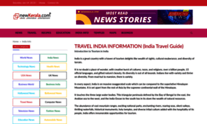 Travel.newkerala.com thumbnail