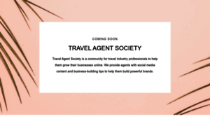 Travelagentsociety.com thumbnail