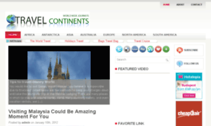 Travelcontinents.com thumbnail