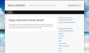 Travelcurrencies.com thumbnail