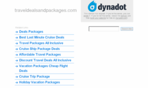 Traveldealsandpackages.com thumbnail