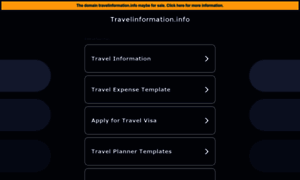 Travelinformation.info thumbnail
