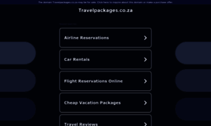 Travelpackages.co.za thumbnail