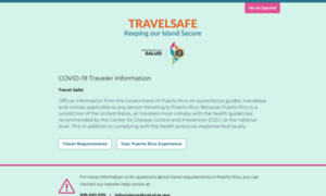 Travelsafe.pr.gov thumbnail