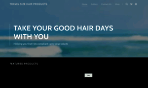 Travelsizehairproducts.com thumbnail