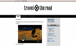 Traveltheroad.donortools.com thumbnail