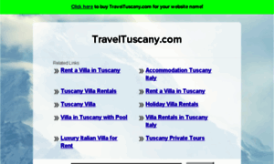 Traveltuscany.com thumbnail