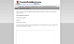 Trazaturutamexicomx.blogspot.mx thumbnail