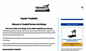 Treadmillreviewsandratings.com thumbnail