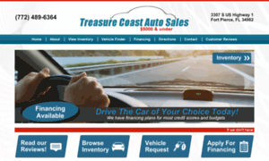 Treasurecoastautosales.net thumbnail