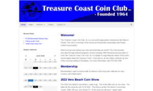 Treasurecoastcoinclub.org thumbnail