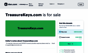Treasurekeys.com thumbnail