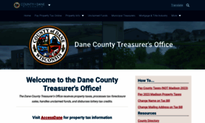 Treasurer.countyofdane.com thumbnail