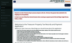 Treasurerpropertysearch.jeffco.us thumbnail