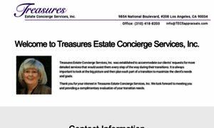 Treasuresestatesales.com thumbnail