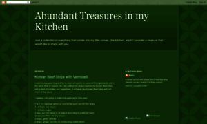 Treasuresinmykitchen.blogspot.com thumbnail