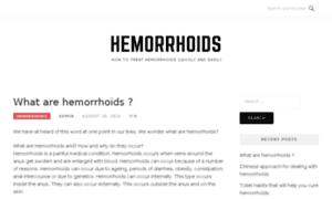 Treatandhealhemorrhoids.com thumbnail