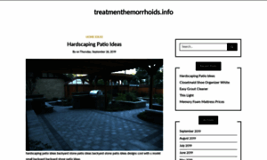 Treatmenthemorrhoids.info thumbnail