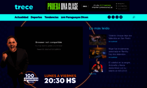 Trece.com.py thumbnail