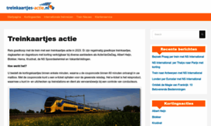 Treinkaartjes-actie.nl thumbnail