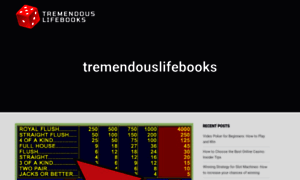 Tremendouslifebooks.org thumbnail