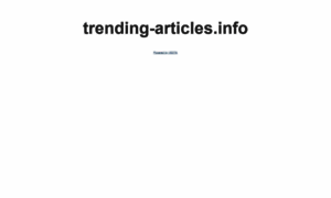 Trending-articles.info thumbnail