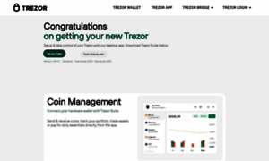 Trezorsuite-desktop.com thumbnail