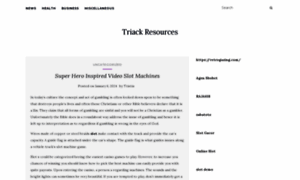 Triackresources.ca thumbnail