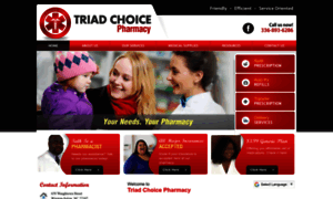 Triadchoicepharmacy.com thumbnail