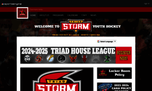 Triadhockey.org thumbnail