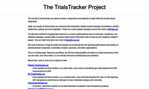 Trialstracker.net thumbnail