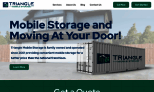 Trianglemobilestorage.com thumbnail