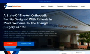 Triangleorthosurgerycenter.com thumbnail