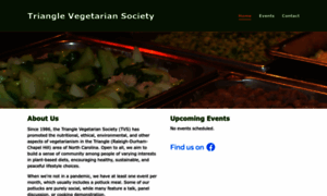 Trianglevegsociety.org thumbnail