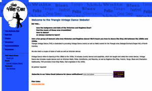 Trianglevintagedance.com thumbnail