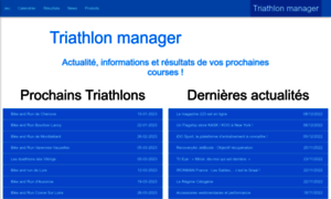 Triathlon-manager.com thumbnail