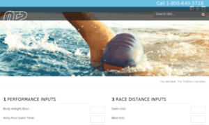 Triathloncalculator.com thumbnail