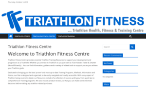 Triathlonfitnesscentre.com thumbnail