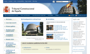 Tribunalconstitucional.es thumbnail