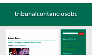 Tribunalcontenciosobc.org thumbnail