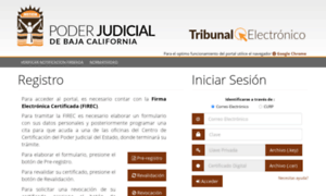 Tribunalelectronico.pjbc.gob.mx thumbnail