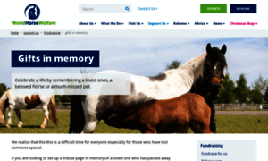 Tributegiving.worldhorsewelfare.org thumbnail