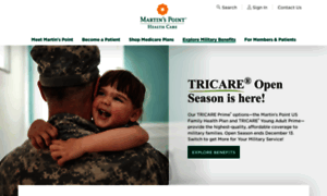 Tricare.martinspoint.org thumbnail