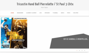Tricastin-handball.net thumbnail