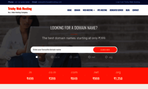 Trichywebhosting.com thumbnail